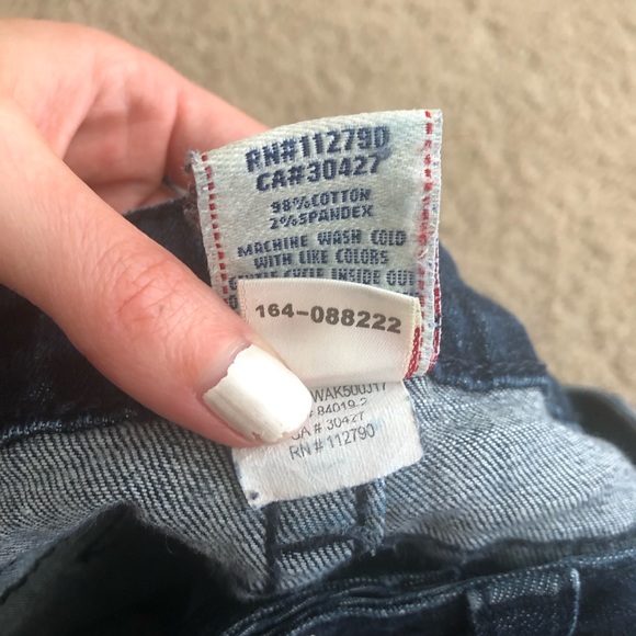 ⭐️True Religion Boot Cut Jeans with Silver Sequins - Picture 12 of 13